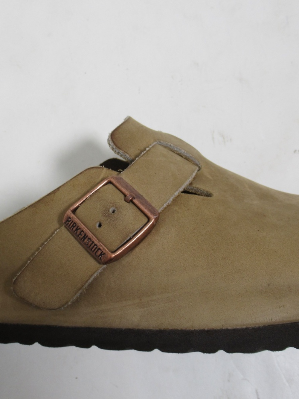 Birkenstock Men's Boston Clogs Oiled Leather Tan Size 10 US M / 9 UK / 43 EU